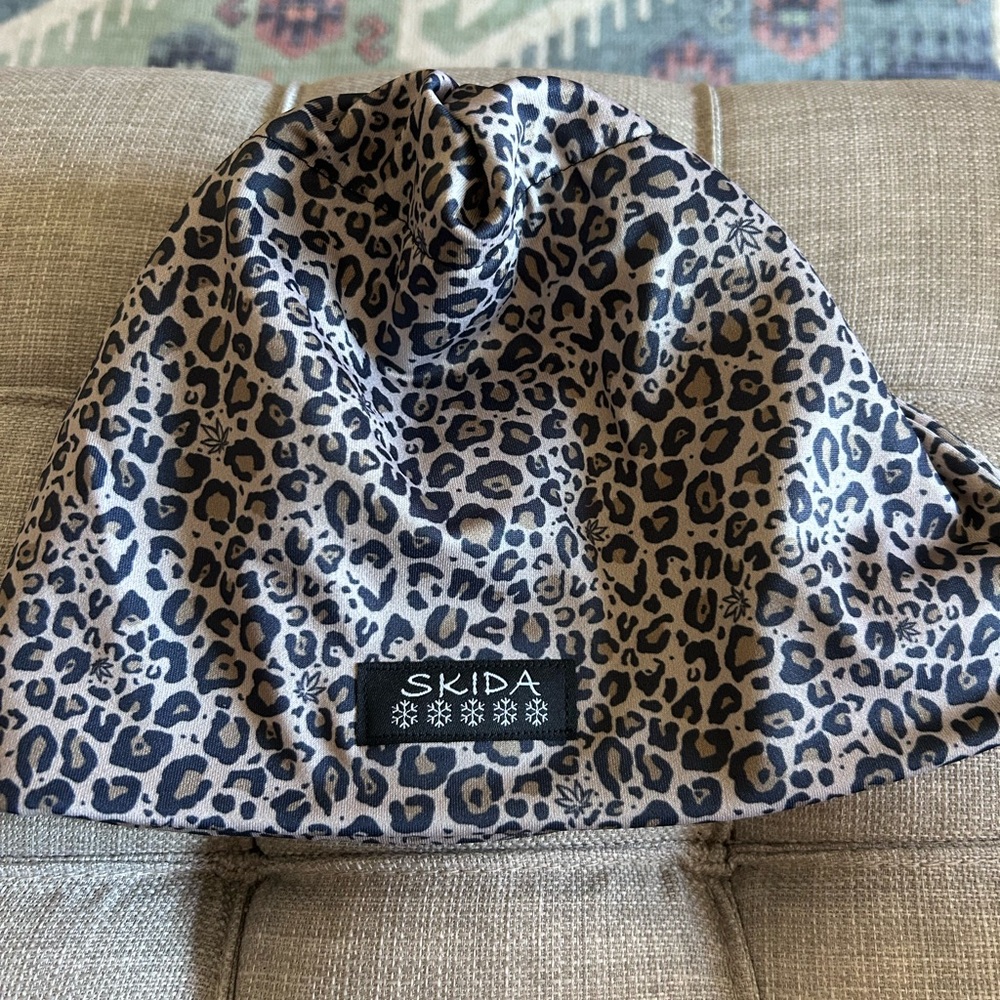Leopard Print Beanie